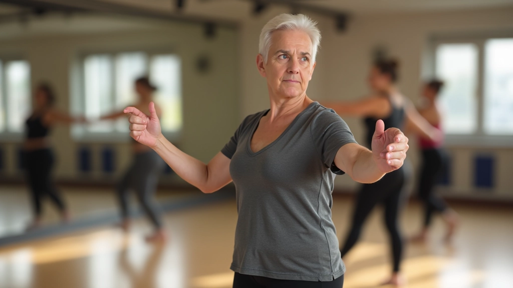 Dance instructor demonstrating basic bachata steps in a studio, with mirrors reflecting proper technique